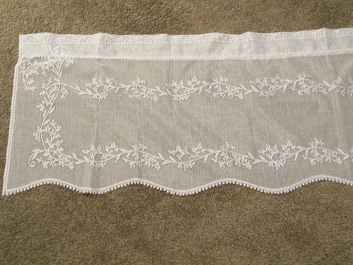 Valance per finestra pizzo - valance, in