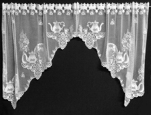 Heritage teiera pizzo bianco - teiera,